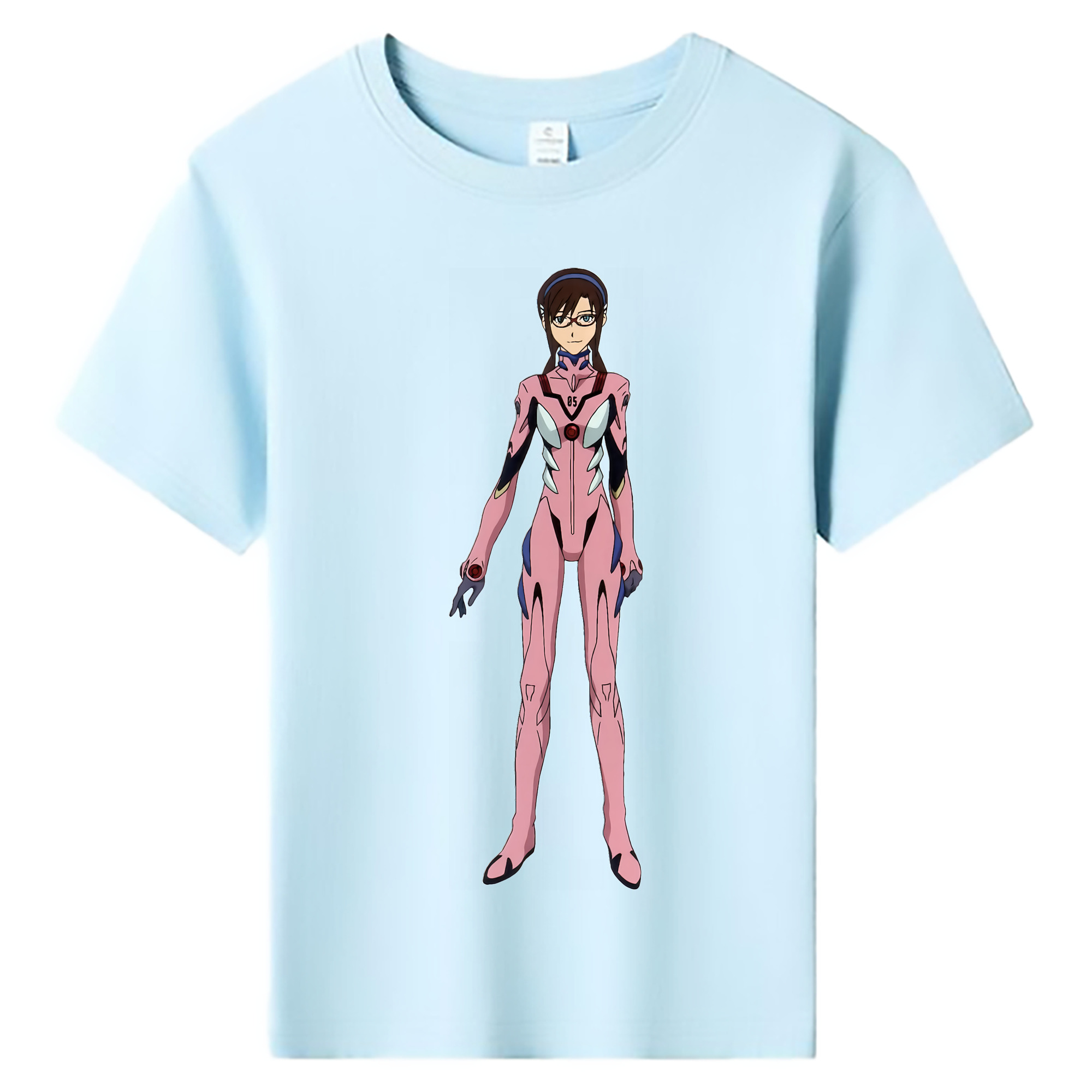 （画像用） EVA 新世紀エヴァンゲリオン 綿100％キッズTシャツ（フロントプリント）